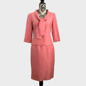 NWT Vintage Talbots Pure Silk Blazer & Skirt Set
